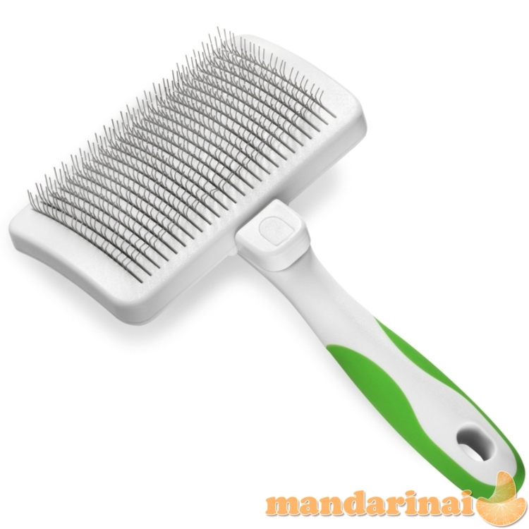 Šepetys gyvūnų kailiui šukuoti sav.išsiv. 