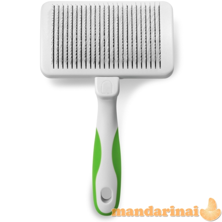 Šepetys gyvūnų kailiui šukuoti sav.išsiv. 