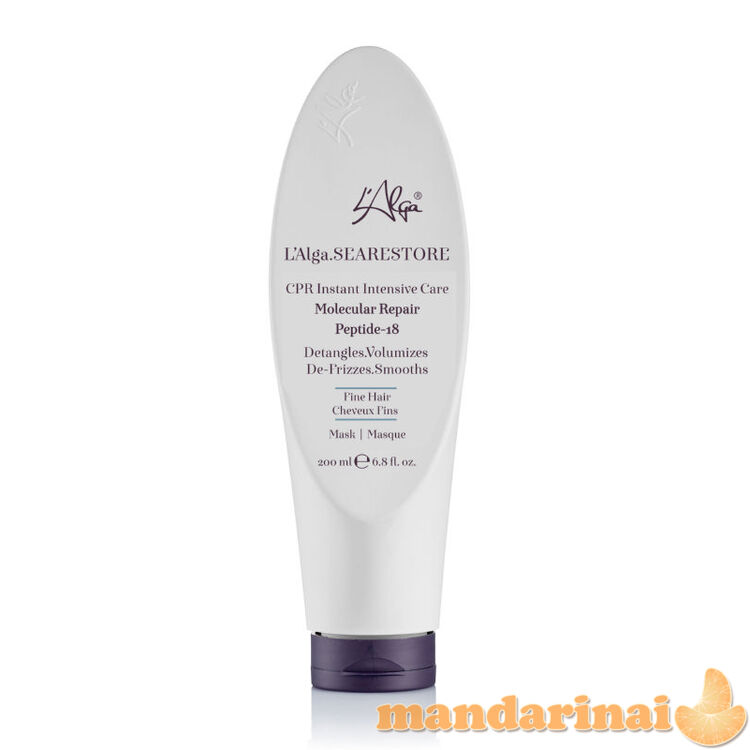 Drėkinanti kaukė ploniems plaukams su peptidais, 200 ml 