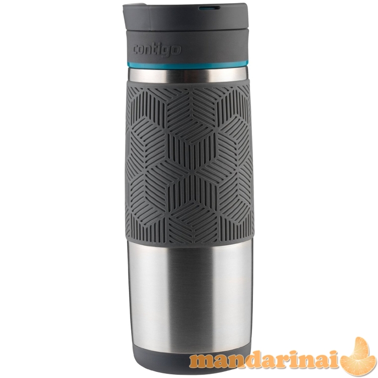 Termo puodelis Metra pilkšvas 470ml. 