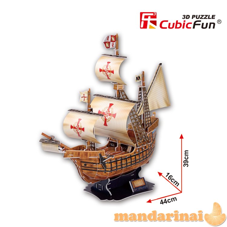 CUBICFUN 3D dėlionė (vidutinė) „Laivas „Santa Maria 