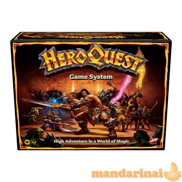 Žaidimas „HeroQuest“ (Anglų kalba)