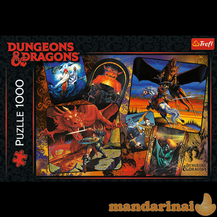 TREFL Dėlionė „Dungeons and Dragons“, 1000 det.