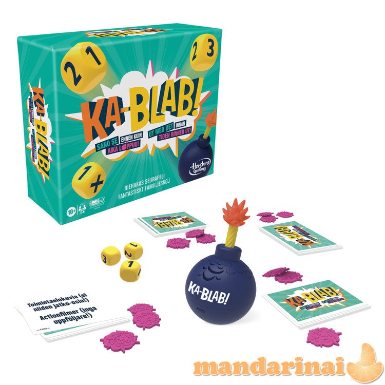 Board game Kablab (In Finnish and Swedish lang.)