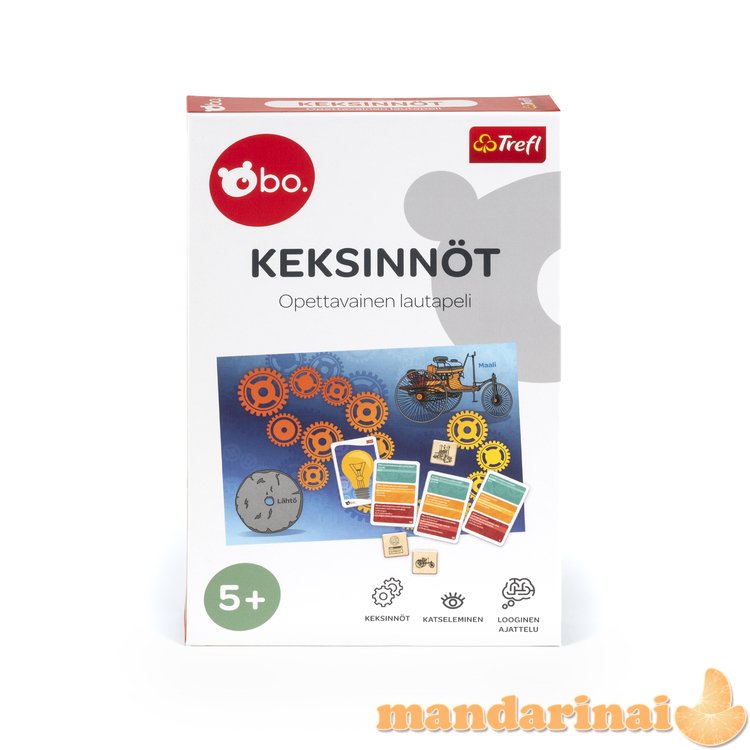 bo. Educational board game  Inventions  (In Finnish lang.)