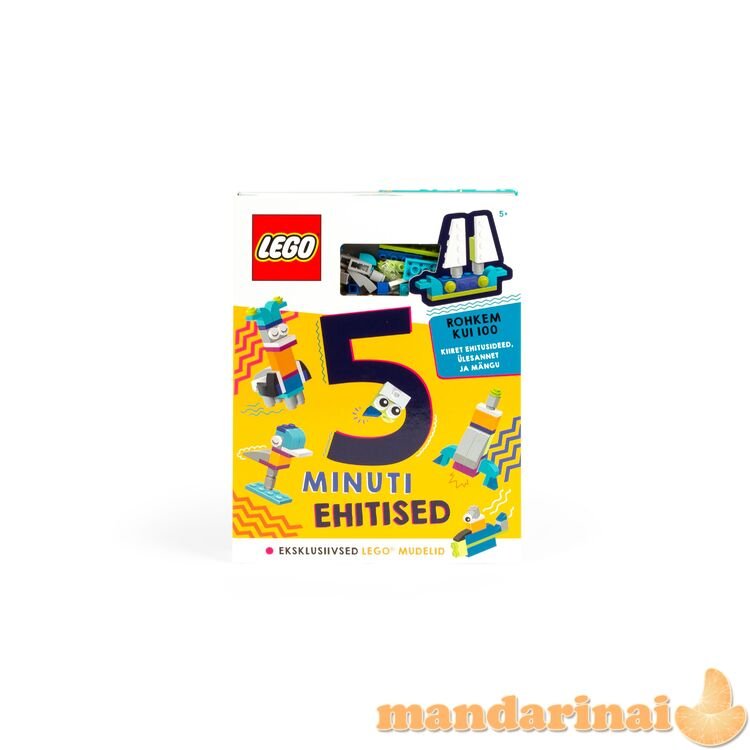 LEGO ICONIC Activity Book  5-Minute Builds -(In Estonian lang.)