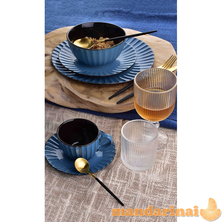 EVIE BLUE dubenėlis 600ml - mėlynas 1