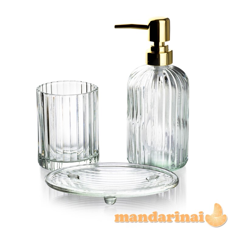 ARI vonios aksesuarų komplektas - auksinis