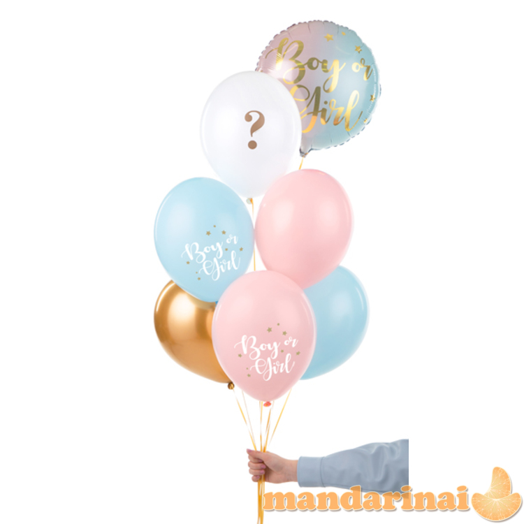 Balloons 30 cm,Boy or Girl, mix (1 pkt / 50 pc.) 2