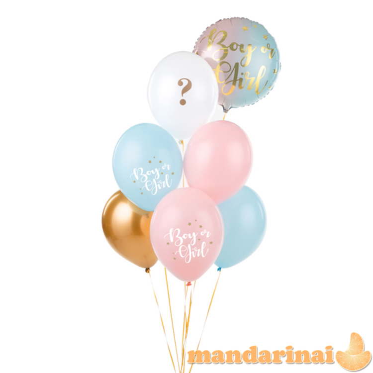 Balloons 30 cm,Boy or Girl, mix (1 pkt / 50 pc.) 1