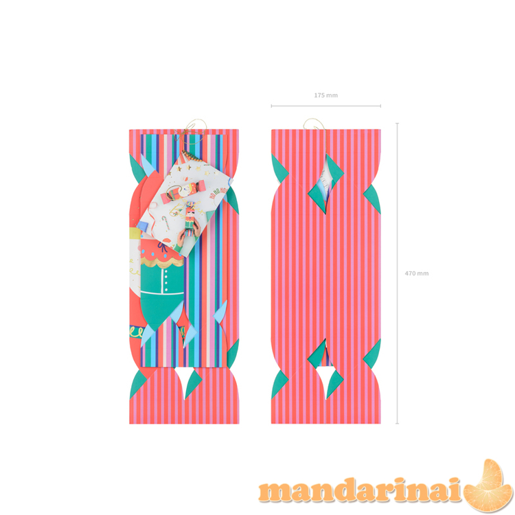 Gift boxes Candies, mix, 7x37 cm - 9x47 cm (1 pkt / 2 pc.)