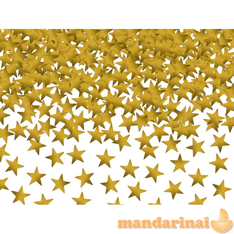 Confetti Stars, gold, 10mm, 30g