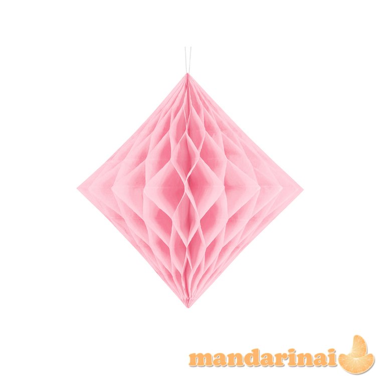 Honeycomb Diamond, light pink, 30cm