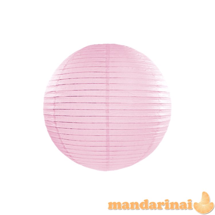 Paper lantern, light pink, 25cm