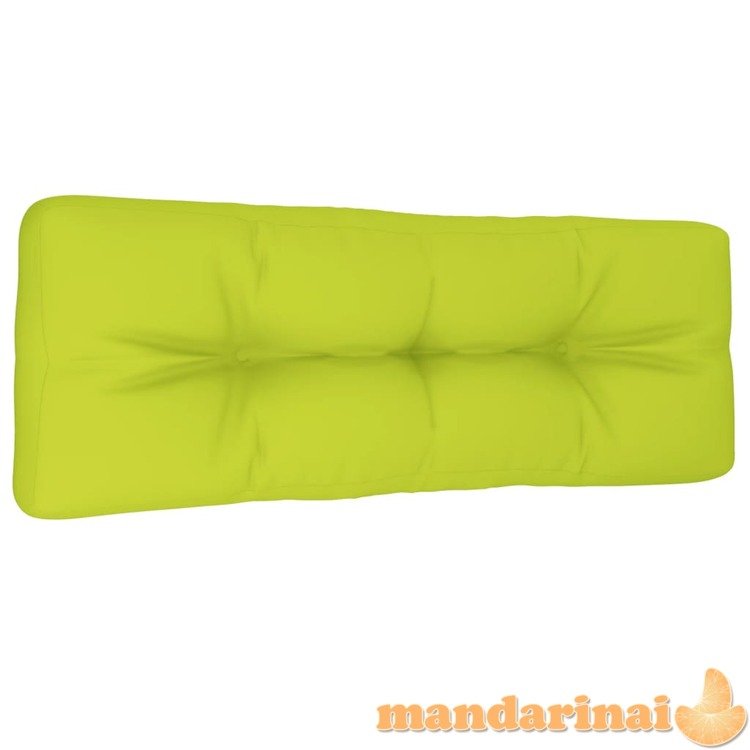 Paletės pagalvėlė, ryškiai žalios spalvos, 120x40x12cm, audinys