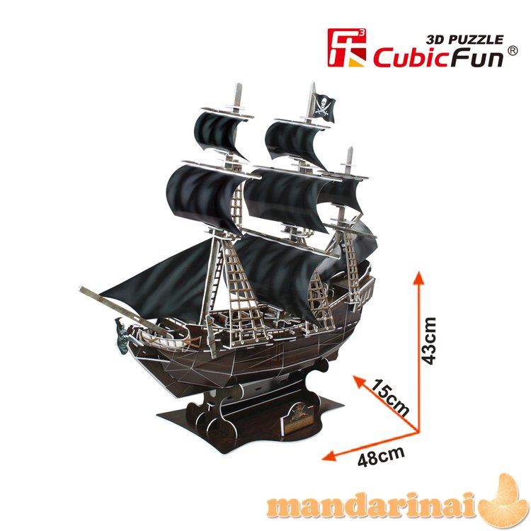 CUBICFUN 3D dėlionė „Laivas Karalienė Ana“