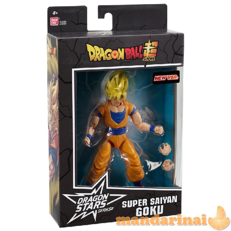 DRAGON STARS  Poseable figūrėlė su priedais, 16 cm - Super Saiyan Goku