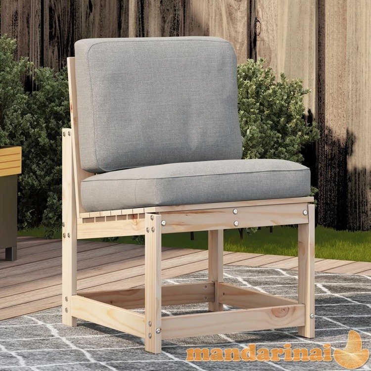 Sodo kėdė, 50,5x55x77cm, pušies medienos masyvas