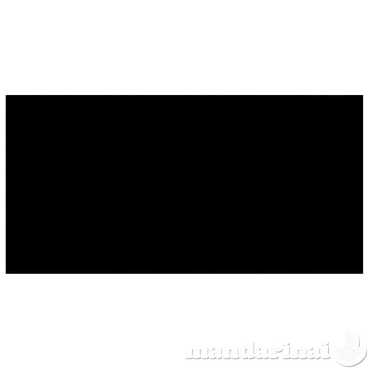 Baseino uždangalas, juodos spalvos, 400x200cm, pe
