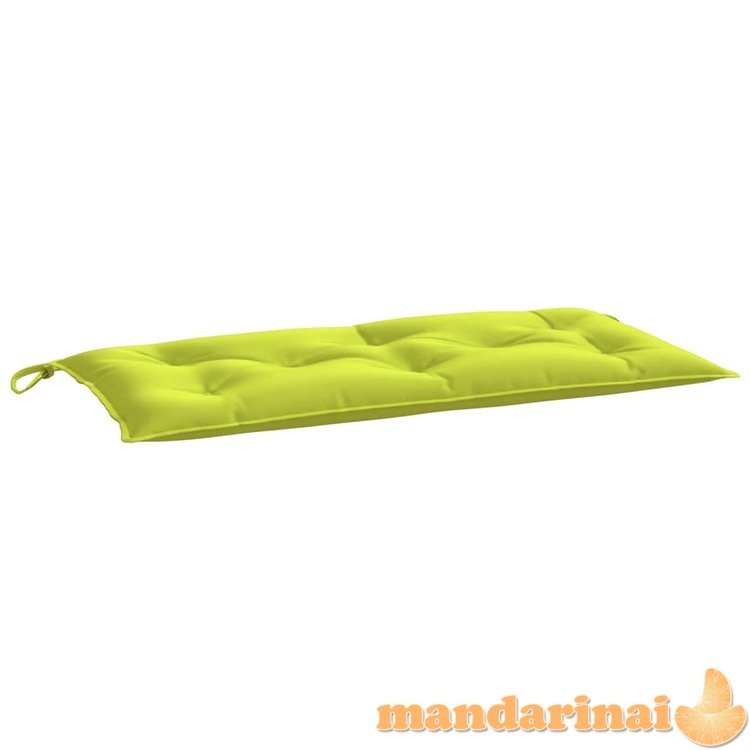 Sodo suoliuko pagalvėlė, ryškiai žalia, 110x50x7cm, audinys