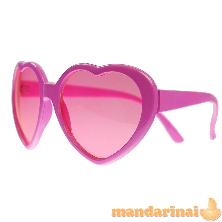 Glasses Hearts, pink