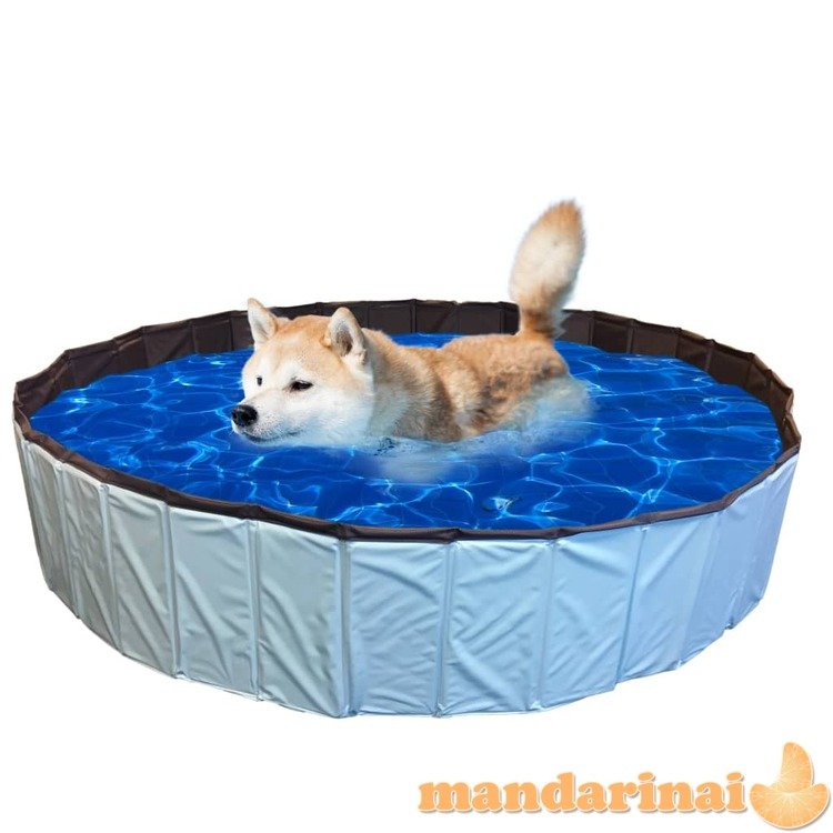 429418 @pet dog swimming pool 80x20cm s blue