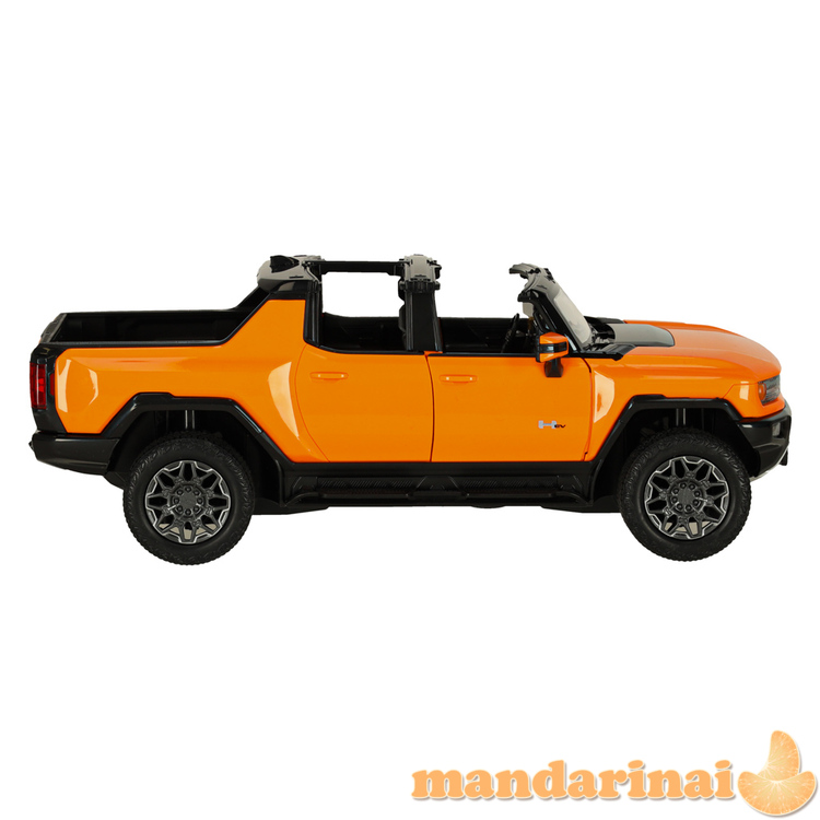 RC automobilis 1:16 Hummer EV oranžinė