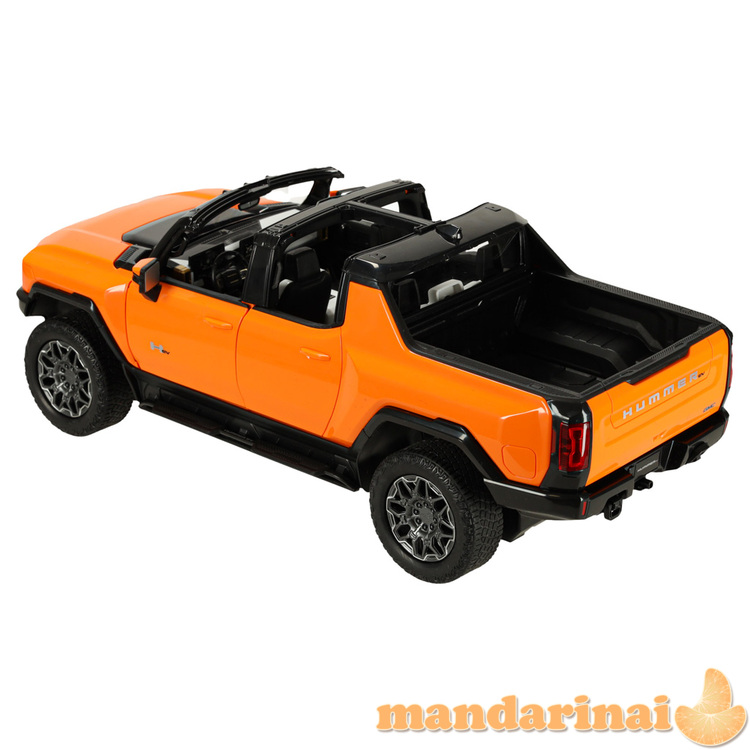 RC automobilis 1:16 Hummer EV oranžinė