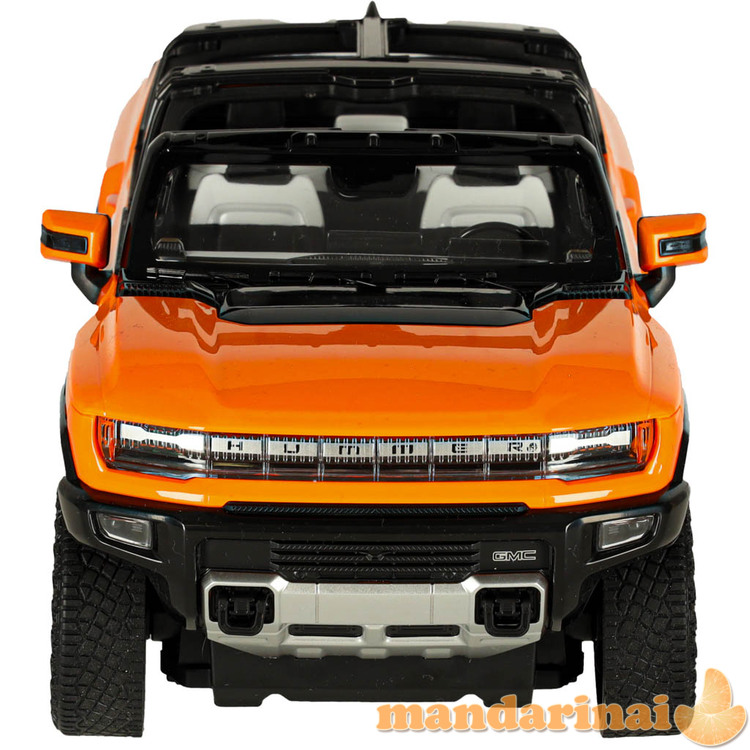 RC automobilis 1:16 Hummer EV oranžinė