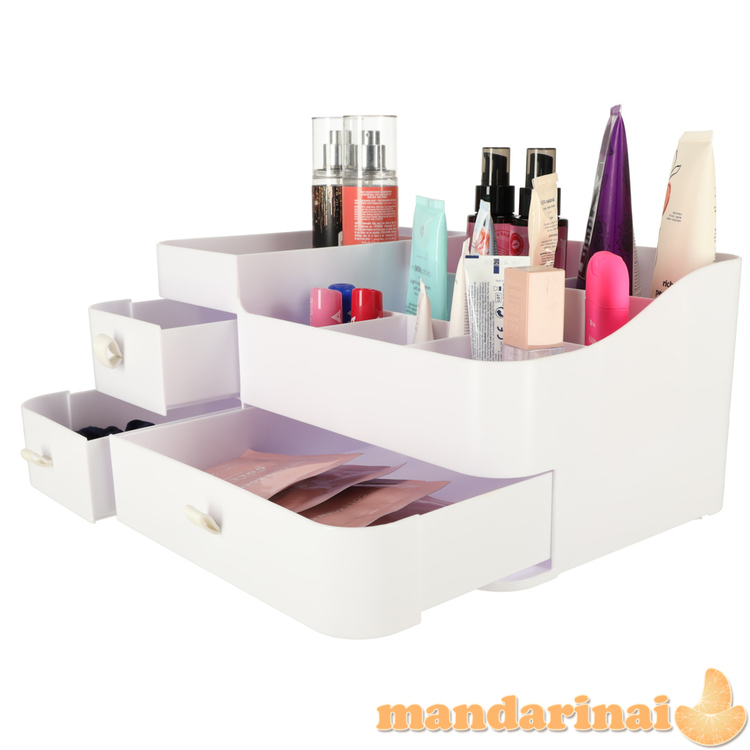 Kosmetikos organizatorius vonios karstui