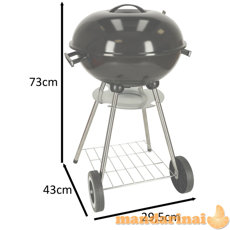 Nešiojamos anglies kepsninės su ventiliacija GM6000 1