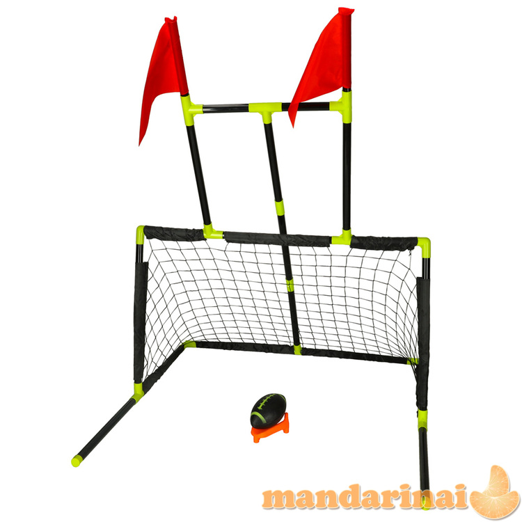 Sportinis rinkinys 6in1 vartų krepšys lauko ritulio kamuolio skydas 2