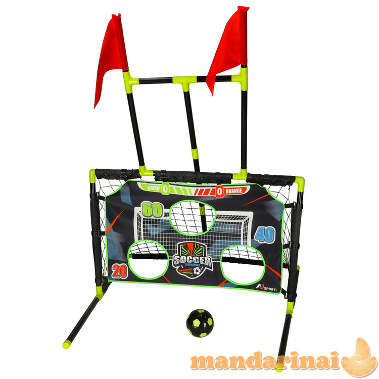 Sportinis rinkinys 6in1 vartų krepšys lauko ritulio kamuolio skydas 3