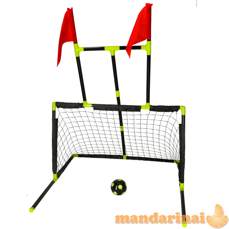 Sportinis rinkinys 6in1 vartų krepšys lauko ritulio kamuolio skydas 4