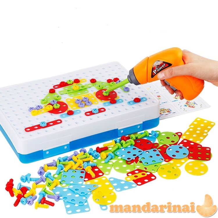 Atsuktuvai gręžimo varžtai statybiniai blokai 151 el.ements 3