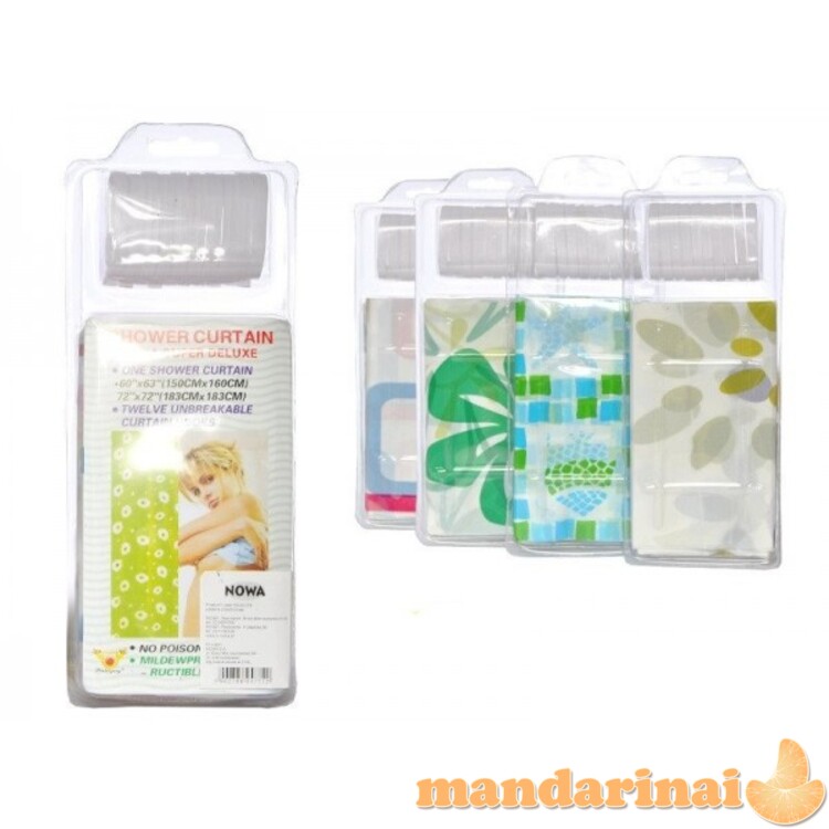 Užuolaida voniai 180*180cm 52099