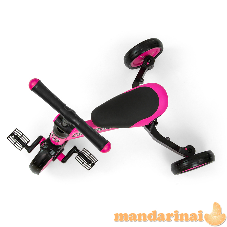 Milly Mally Ride On – dviratis 3in1 OPTIMUS Pink