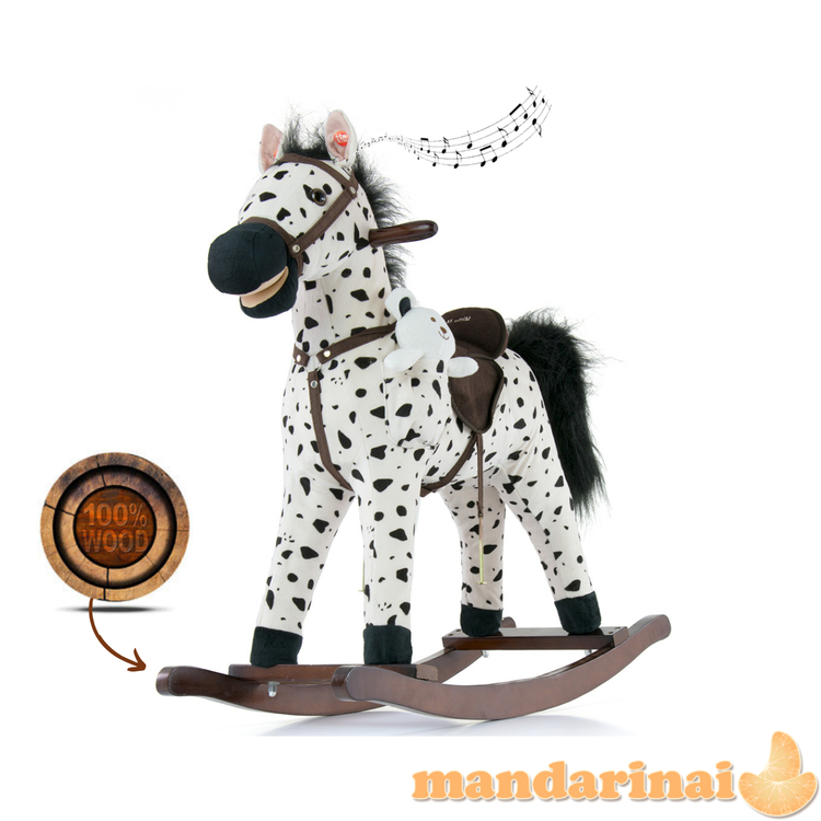 Milly Mally Rocking Horse Mustang Black Dot