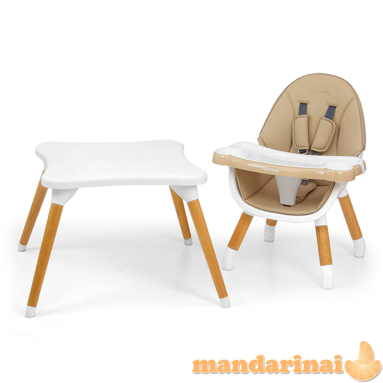 Malmo Beige 2in1 maitinimo kėdutė