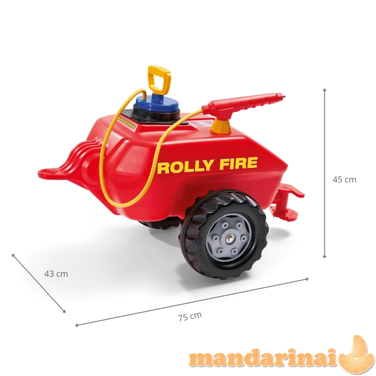 Rolly Toys 122967 Rolly Tanker – Vacumax Fire su siurbliu ir purkštuvu raudona 4