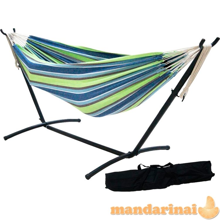 Hamakas su plieniniu stovu inSPORTline Novelstalk