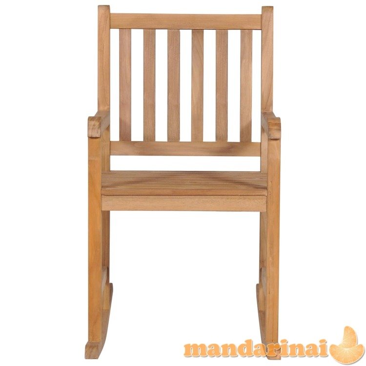 Supama kėdė, tikmedžio medienos masyvas