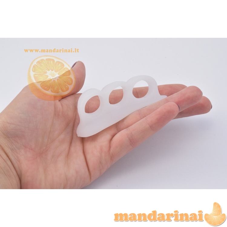 Minkšti guminiai tarpupirščiai