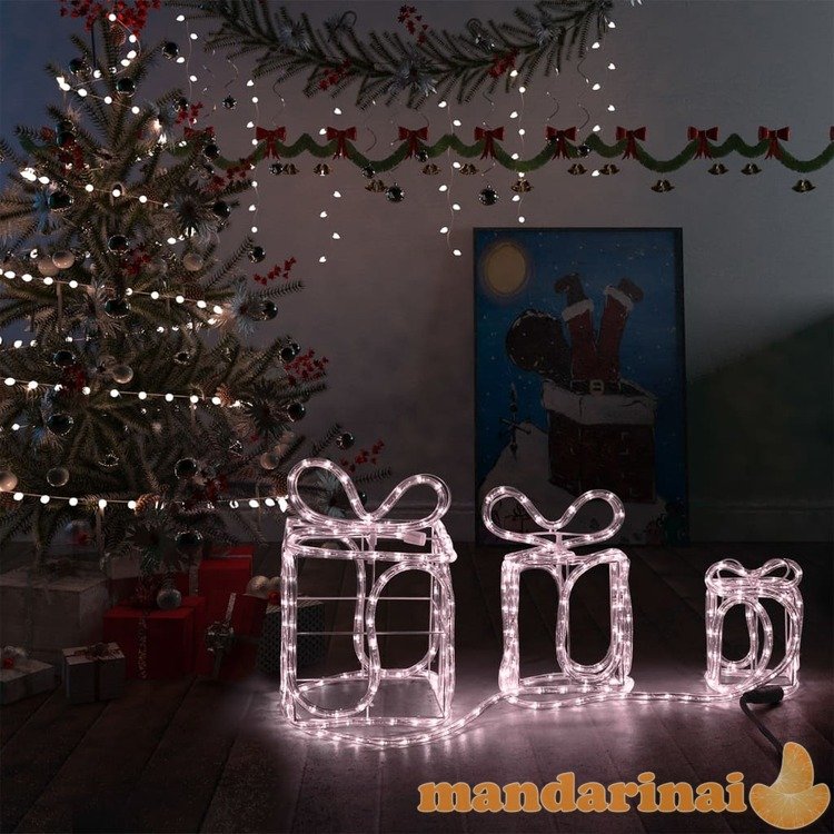 Kalėdų dekoracija dovanų dėžutės, 180 led lempučių