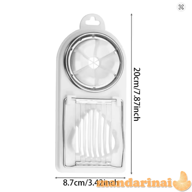 Daugiafunkcinis nerūdijančio plieno kiaušinių pjaustytuvas  2