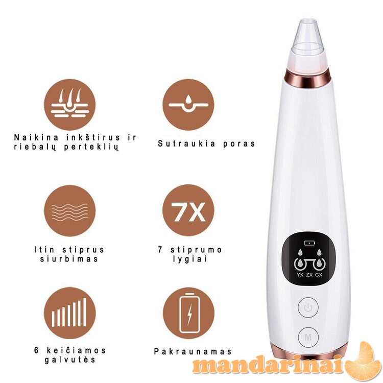 Veido odos ir porų valymo prietaisas