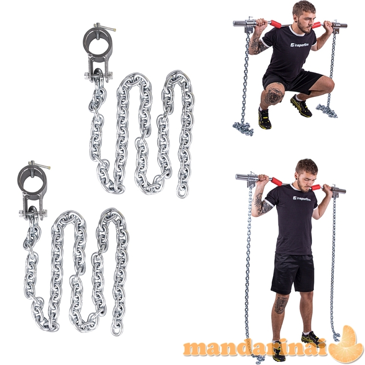 Grandinė svorių kėlimui inSPORTline Chainbos 2x5kg