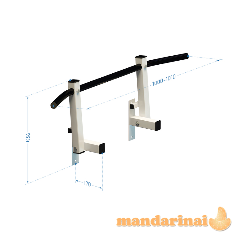 Prie sienos montuojamas sulankstomas skersinis SANRO PK-3, iki 150kg 3