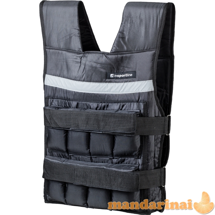 Svorinė liemenė su reguliuojamu svoriu inSPORTline Crixus 1&ndash;10kg