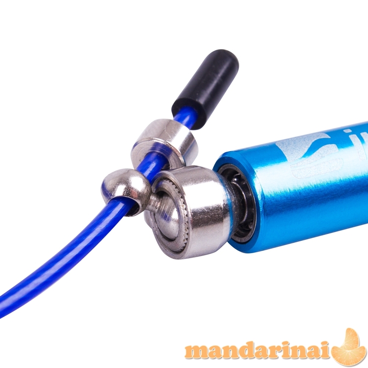 Greičio &scaron;okdynė su guoliais ir aliuminėmis rankenomis inSPORTline Jumpalu, 147g 2